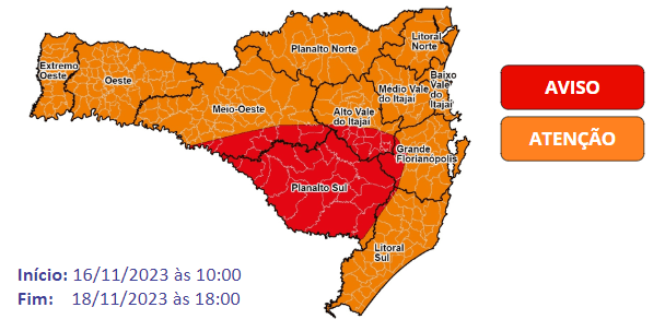 defesa-civil-de-sc-alerta-para-temporais-com-chuva-intensa-e-volumosa-entre-a-quinta-e-sabado