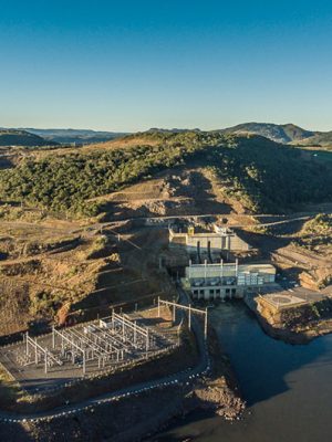 ABDON BATISTA, SC, 2017-07-16: Fotos aereas da UHE de Garibaldi em Abdon Batista - SC para o Perfil Corporativo 2017. (Foto: Henrique Manreza). (Foto: Henrique Manreza)