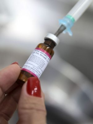 Dia D de mobilização da Campanha Nacional de Vacinação contra a Poliomielite e Sarampo.